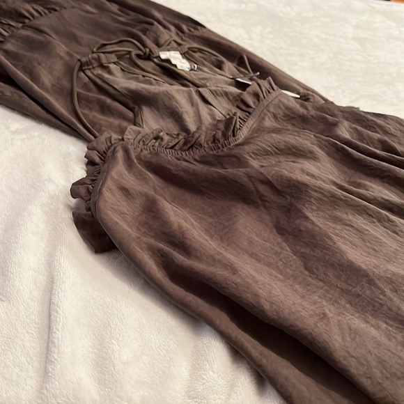 NWT FLAWLESS by Vici maxi dress Sz sm.  Questions? Comment below. Brown … - Picture 9 of 9